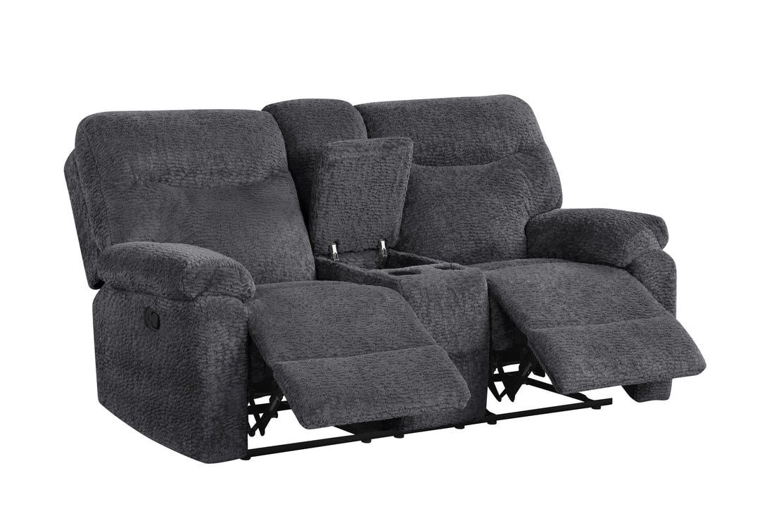 Bravo21 3PC Reclining Set — Drop-Down Table with Cupholders