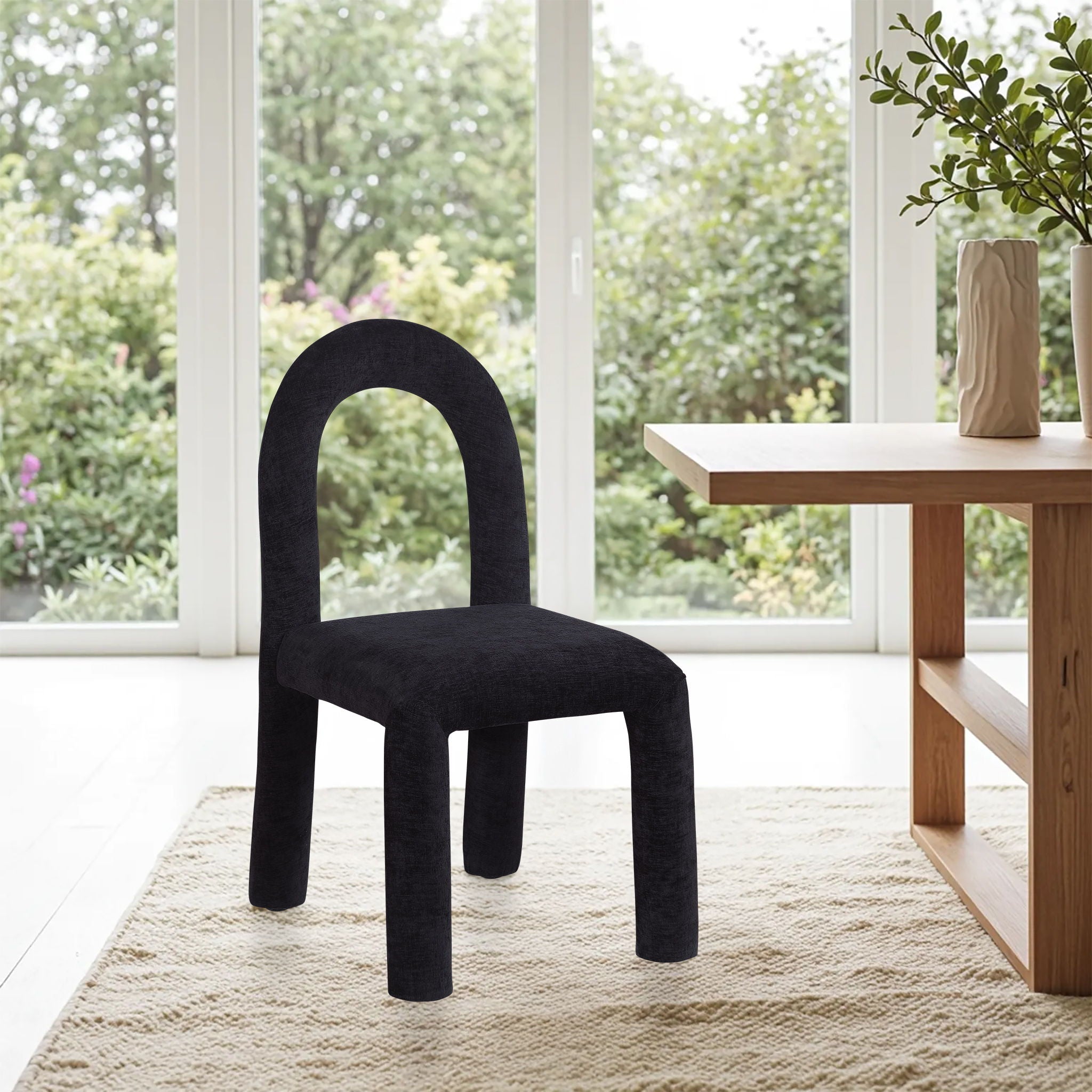 Amari - Chenille Fabric Dining Chair (Set of 2)