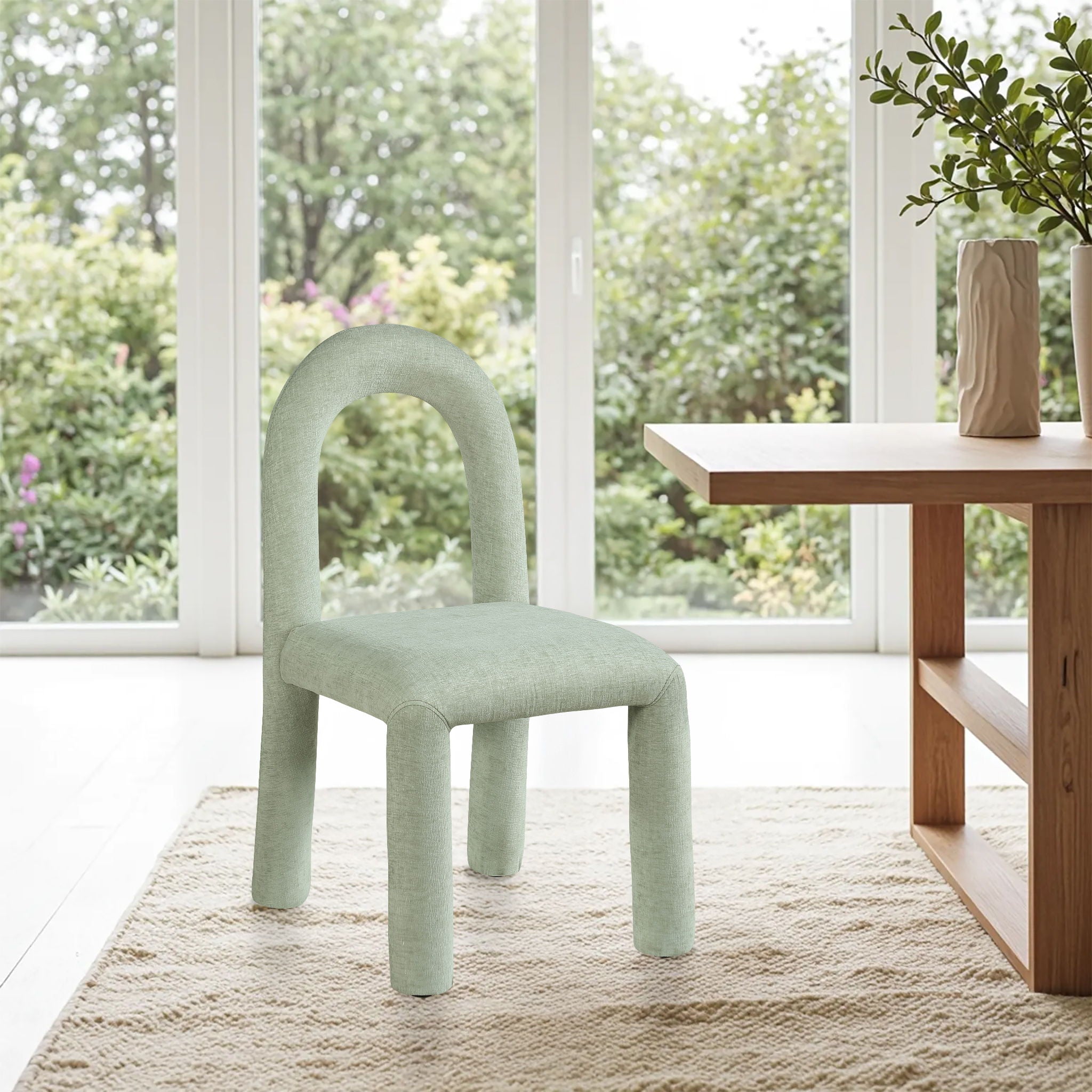 Amari - Chenille Fabric Dining Chair (Set of 2)
