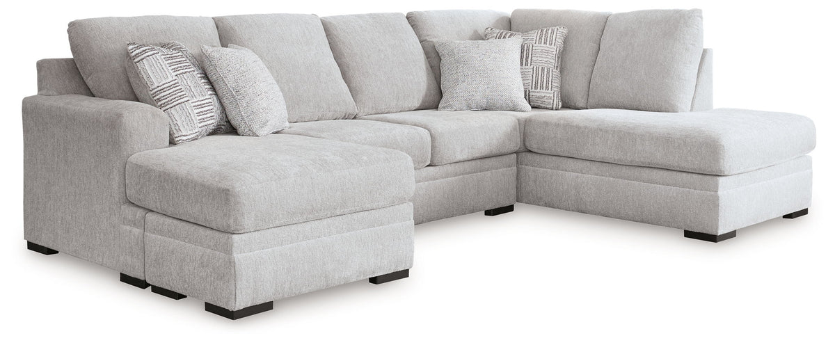 Gabyleigh Nickel Sectional — 2-Piece Sectional With Left-Arm Chaise