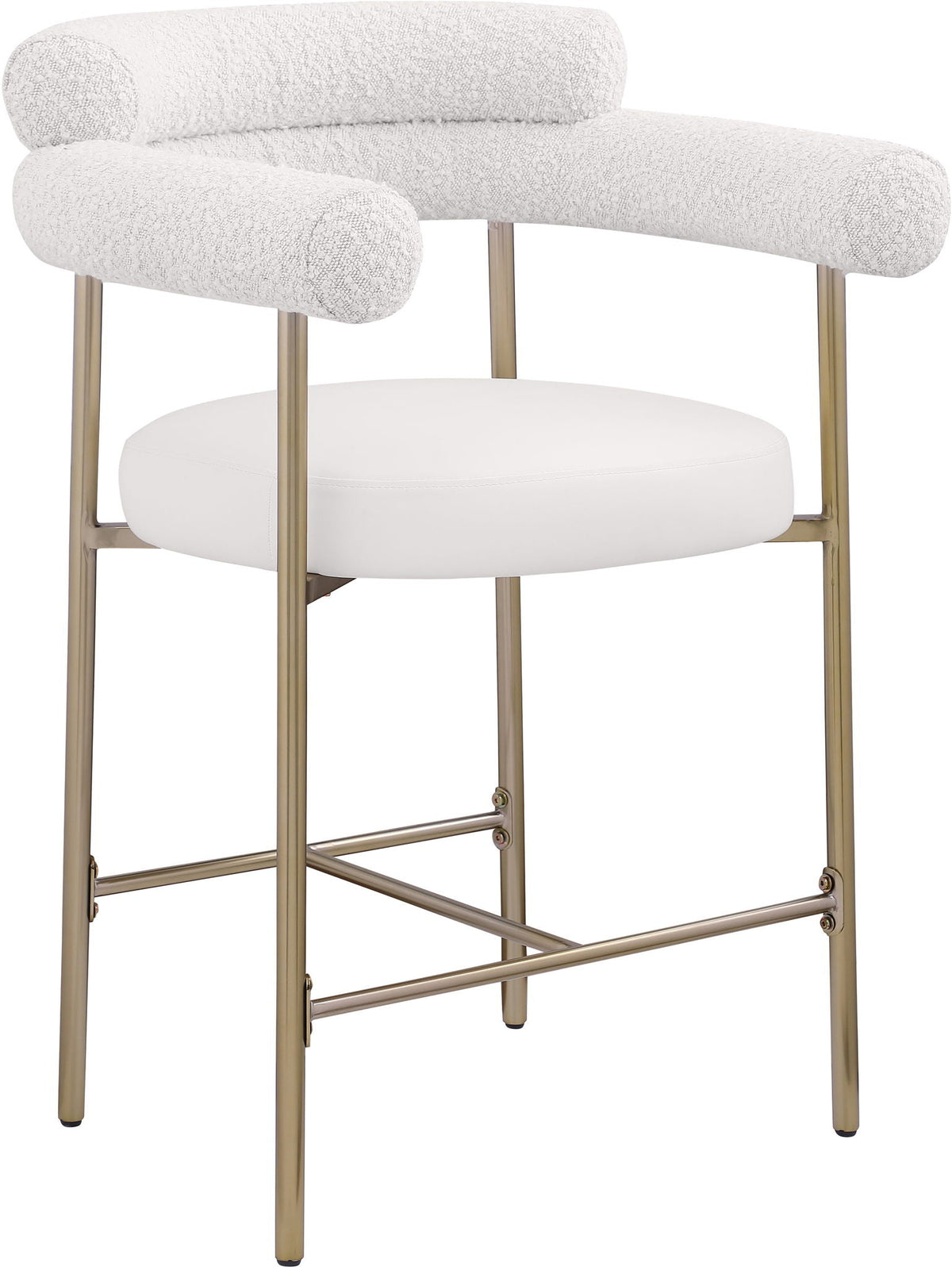 Blake - Counter Stool (Set of 2) with Bronze Legs