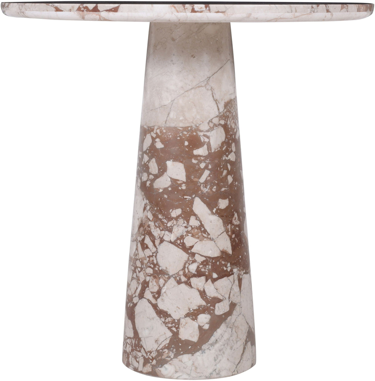 Fontelina 30" Genuine Marble Bistro Table — 5 Marble Colors - Table