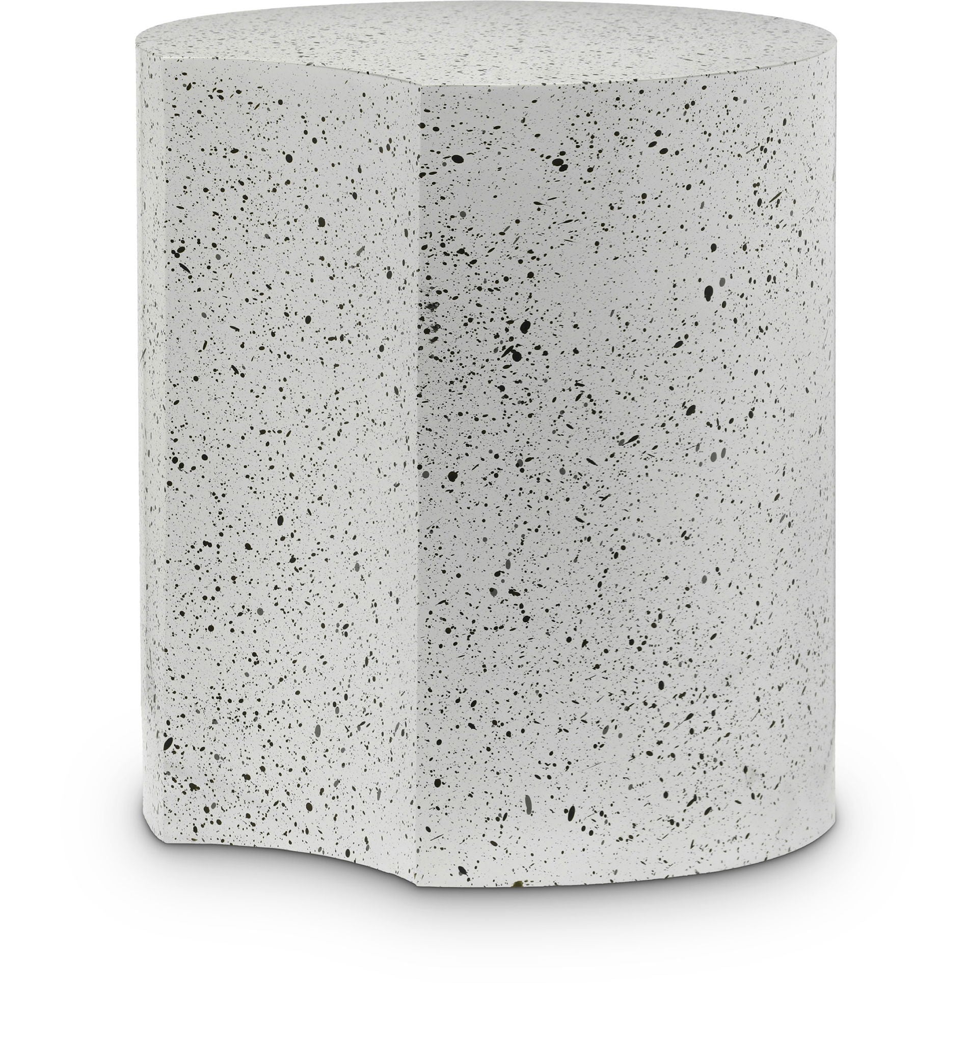 Dimple - End Table - Terazzo Finish