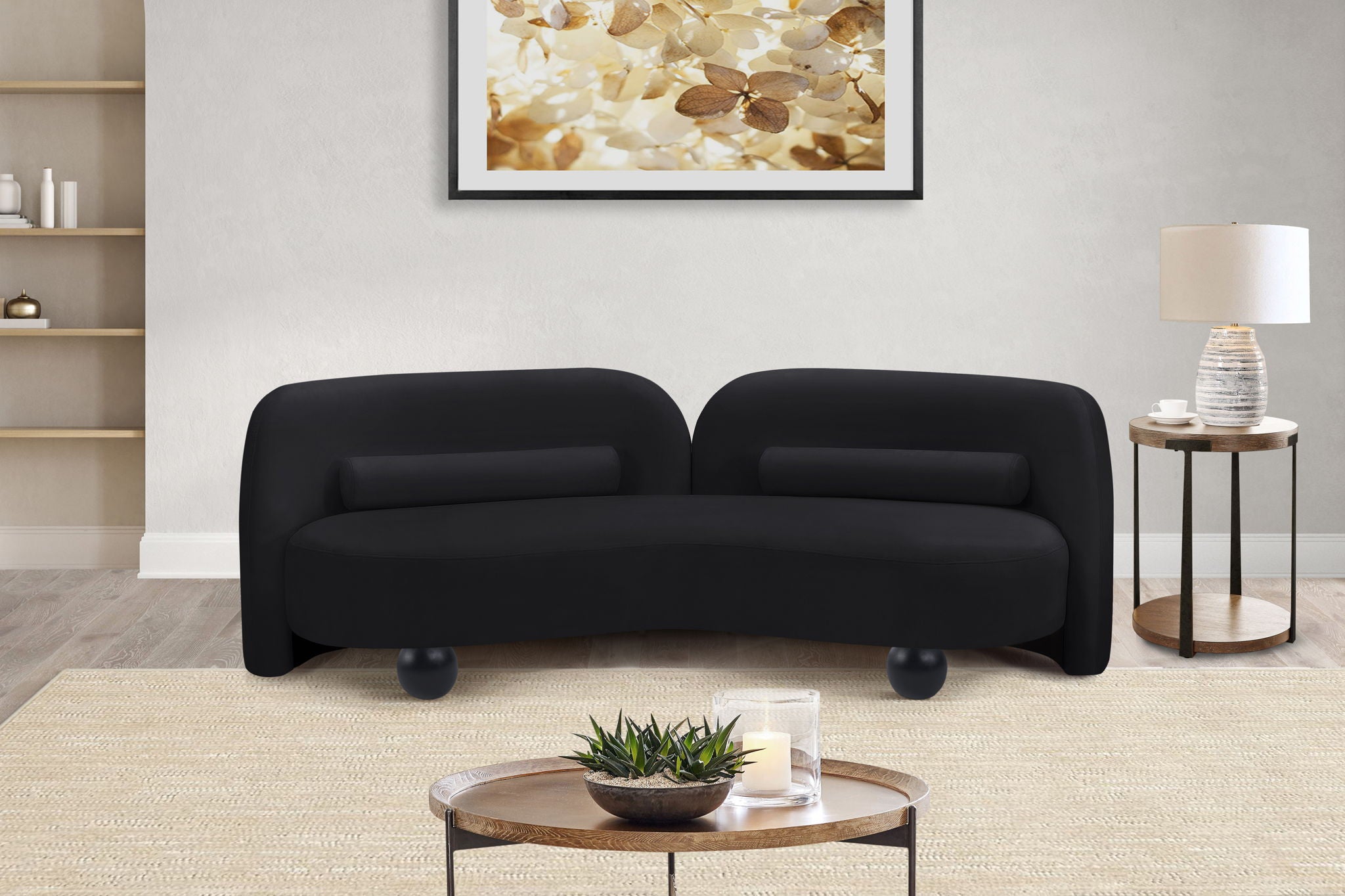 Daphne - Velvet Sofa