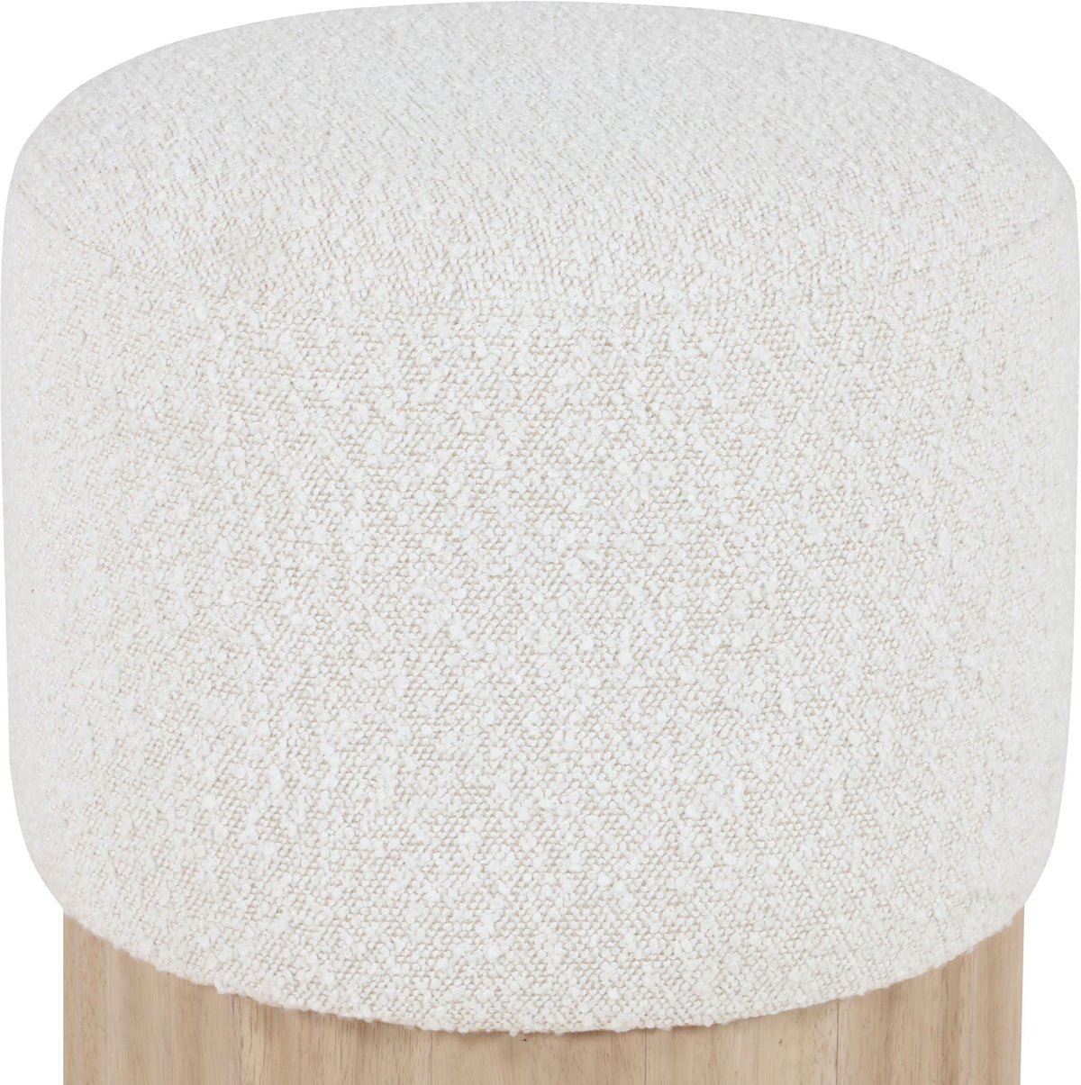 Veranda - Ottoman / Stool with Natural Base
