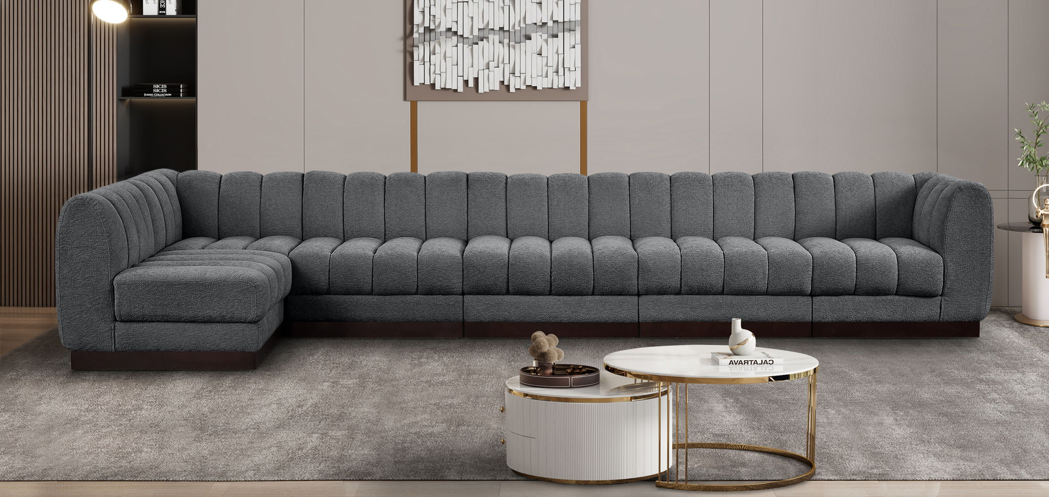 Quinn - 6 Piece Modular Sectional