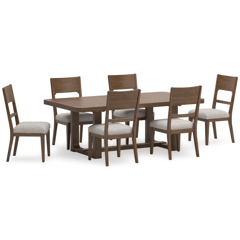Ashley D974-35 7-Piece Dining Set — Extension Table with 24" Leaf