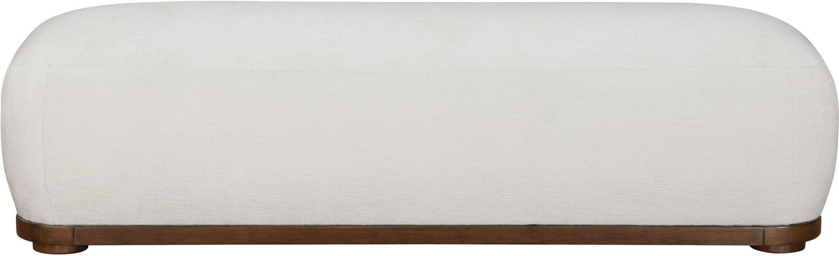 Calum - Bench with Dark Brown Frame