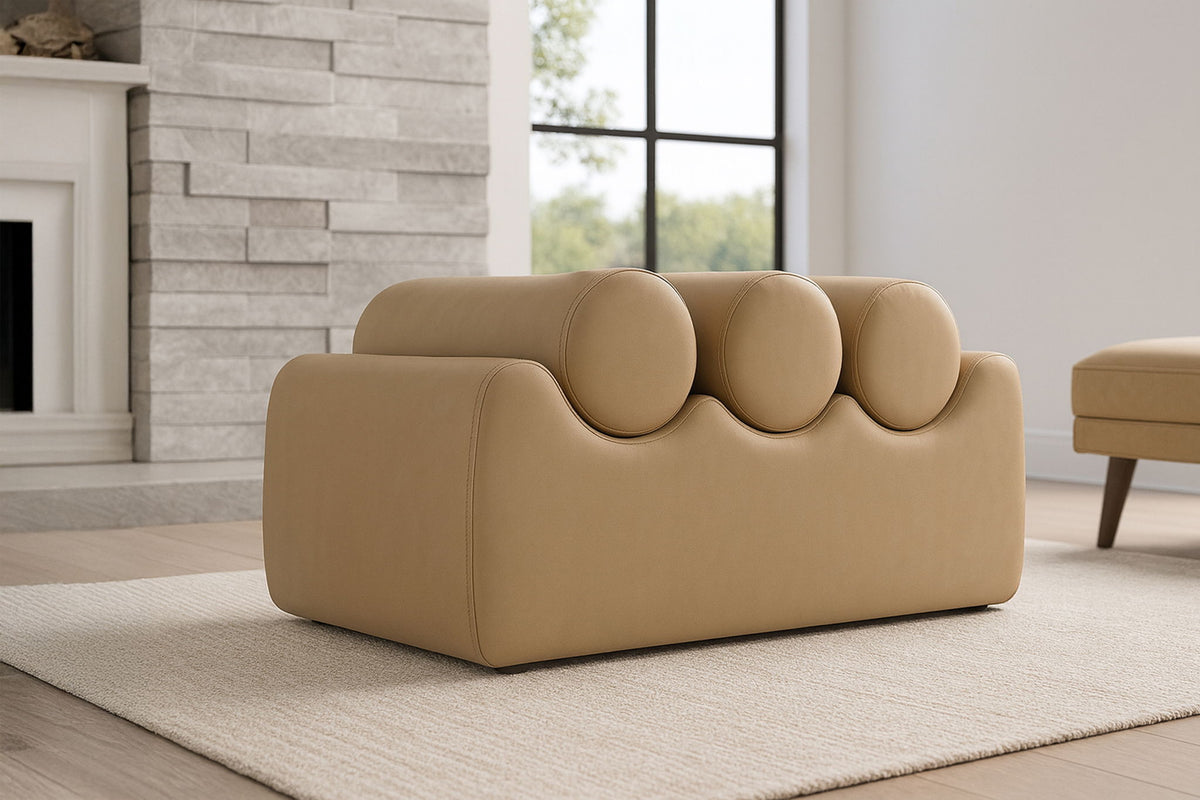 Rumble - Faux Leather Bench