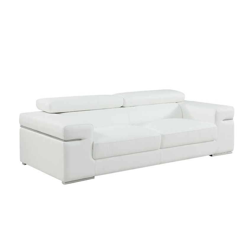 Soho Italian Leather Match Living Room Set