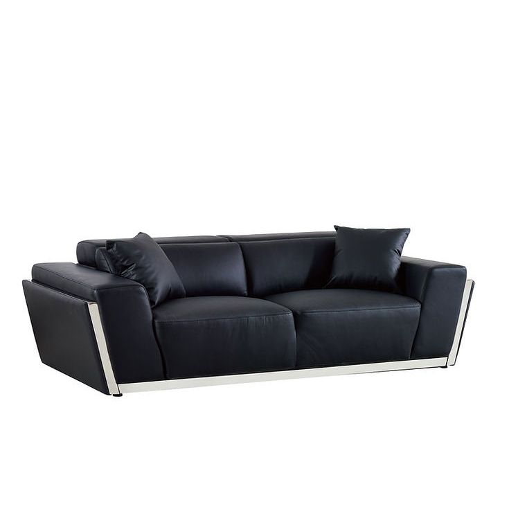 Domo Italian Leather Match Living Room Set