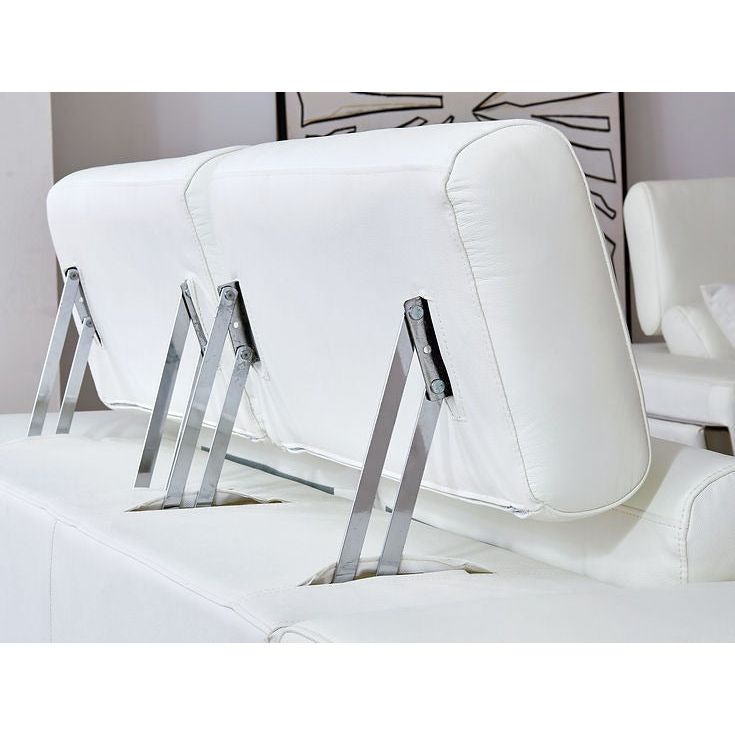 Domo Italian Leather Match Living Room Set