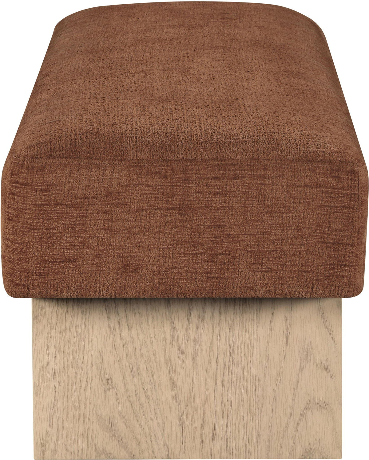 Alora - Bench with Light Brown Base