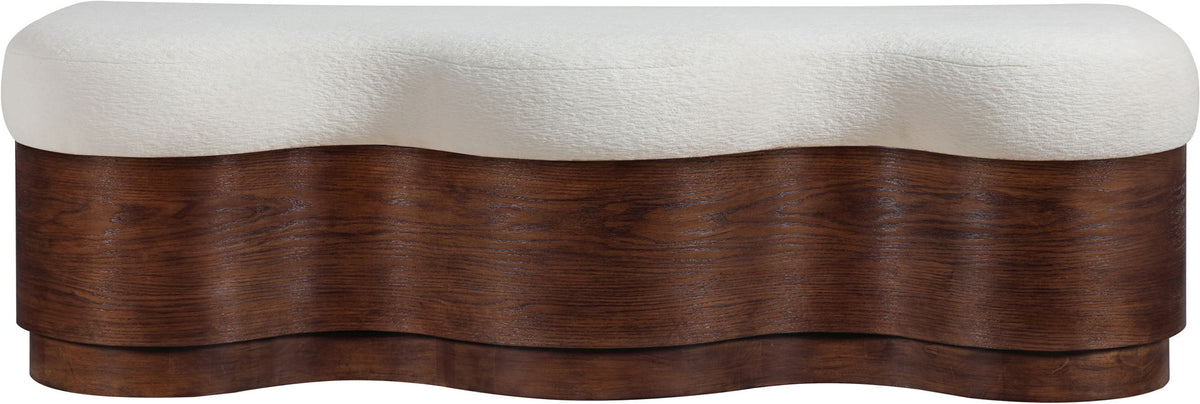 Savoy - Bench with Brown Base