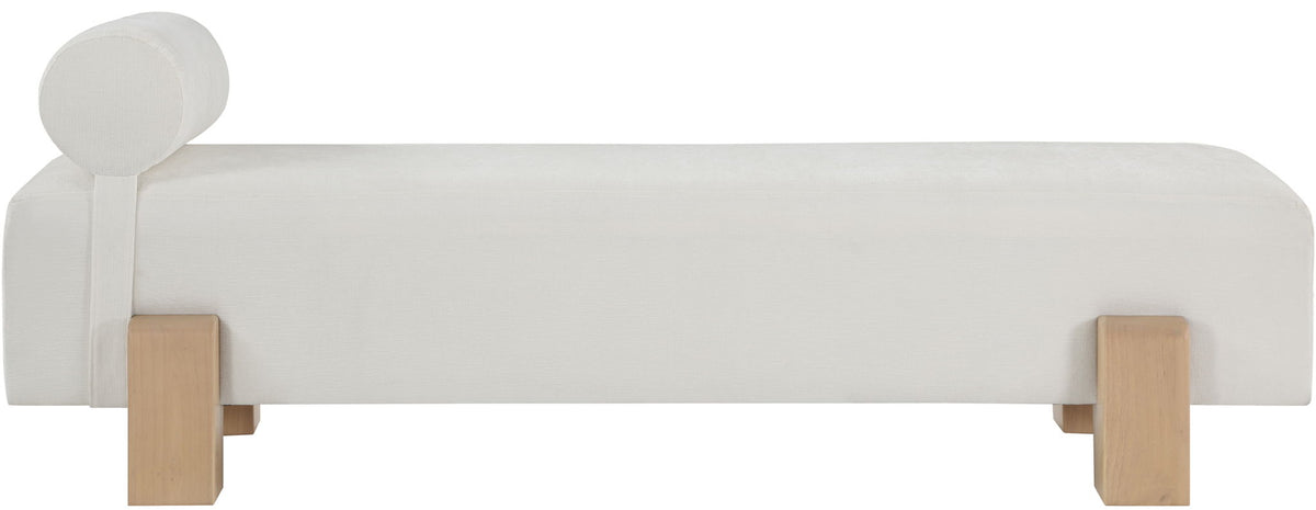 Edison - Bench with Light Brown Base