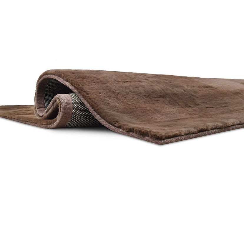 Rabbit Chocolate 5x7 Area Rug