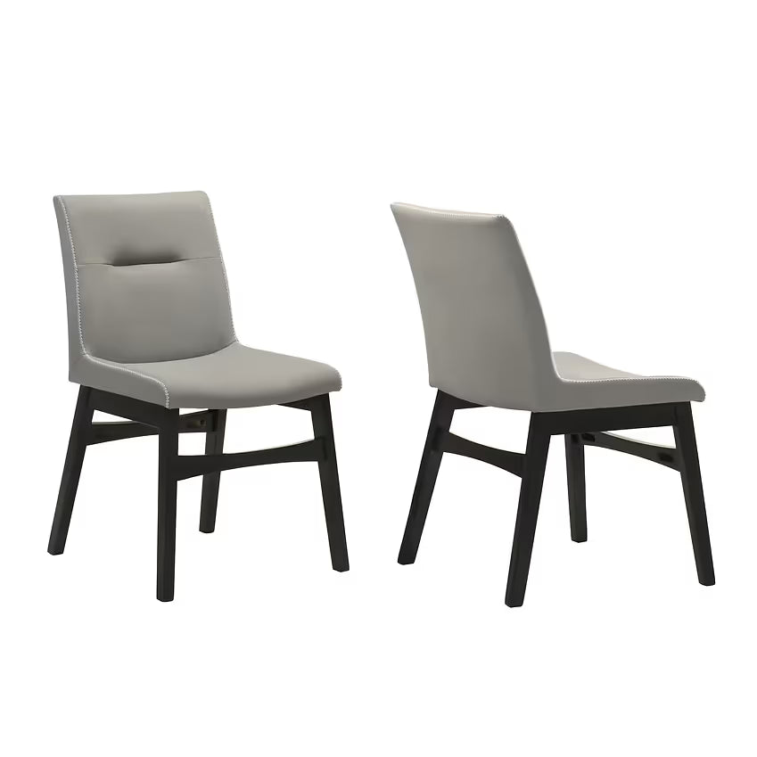 Farrin Black Porcelain-Top Dining Set — Table & 6 Chairs