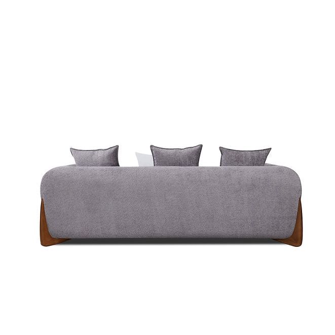 Stylus Pewter Fabric Sofa & Loveseat Set
