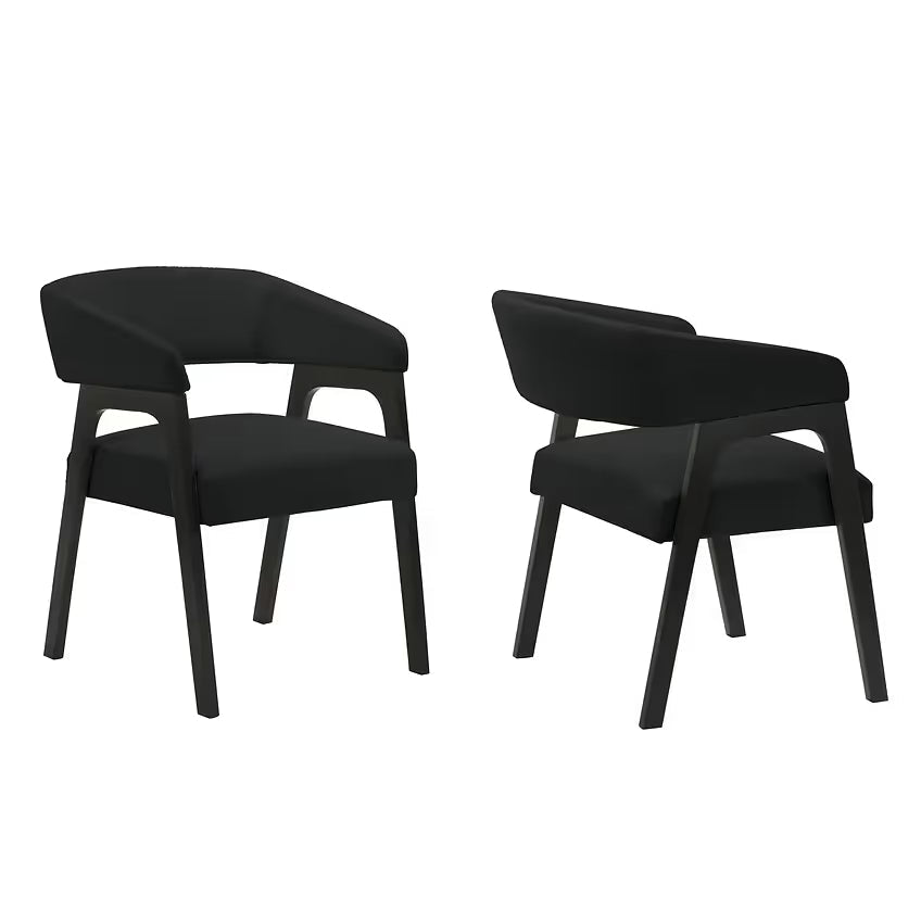 Nava Teddy Fabric Dining Chairs