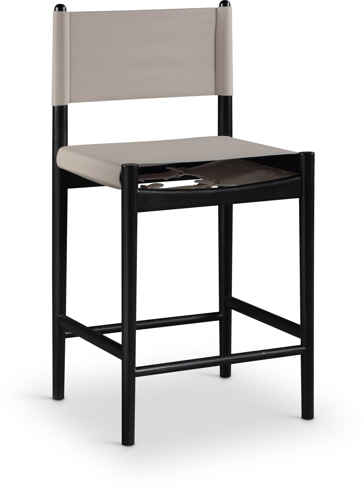 Rawlins - Counter Stool with Black Frame