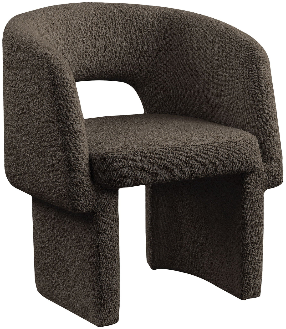 Emmet - Dining Chair / Accent Chair — Chenille or Boucle - Chair