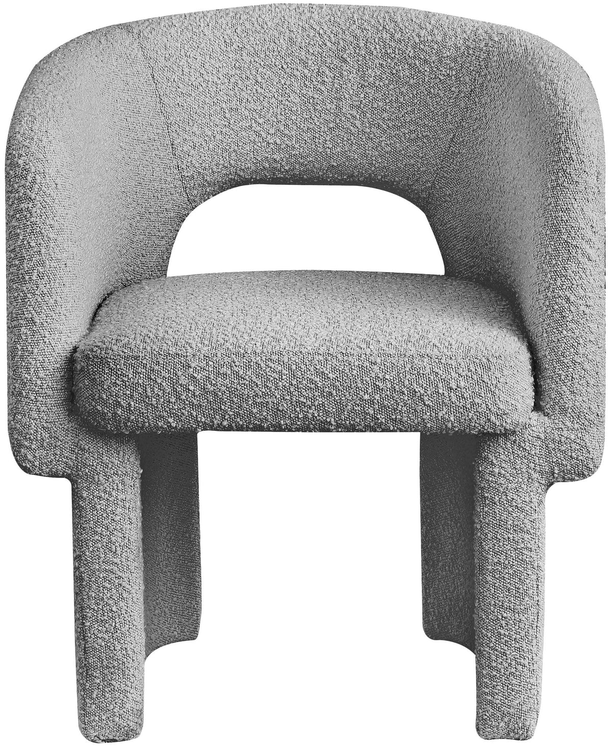 Emmet - Dining Chair / Accent Chair — Chenille or Boucle - Chair