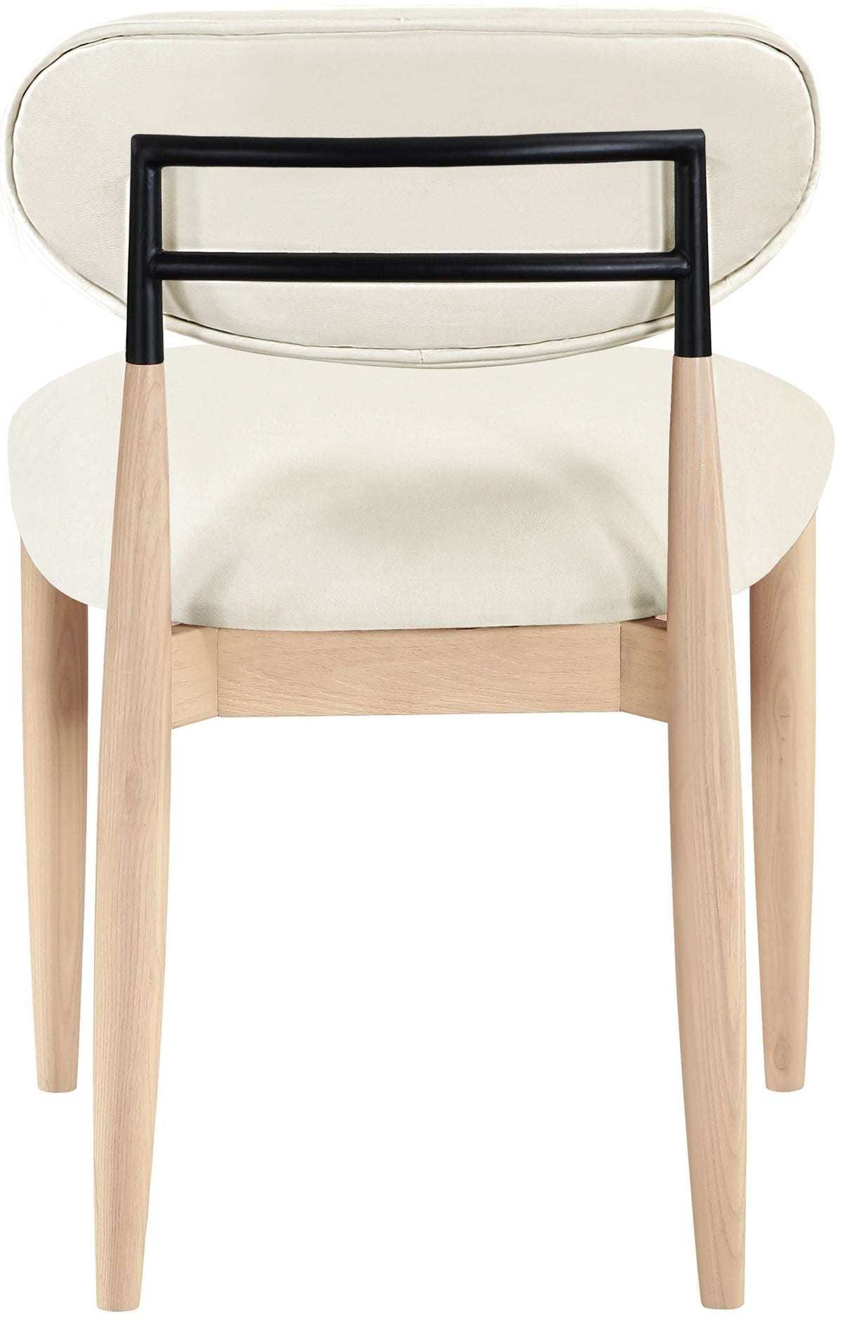 Riccio - Side Chair (Set of 2) with Natural Frame