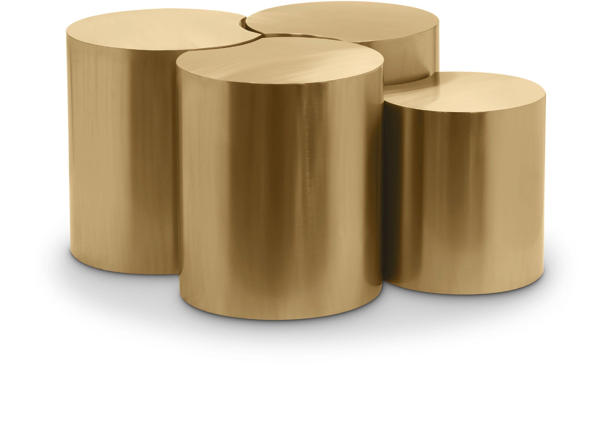 Dimple - 20" 4 Piece Modular Coffee Table
