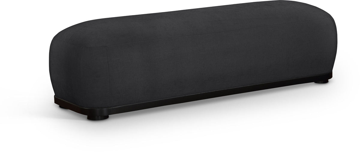 Calum - Bench with Black Frame