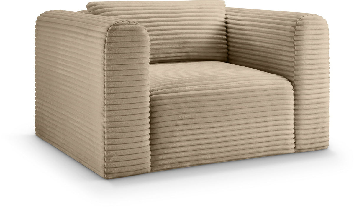Shaggy - Arm Chair - Beige Fabric