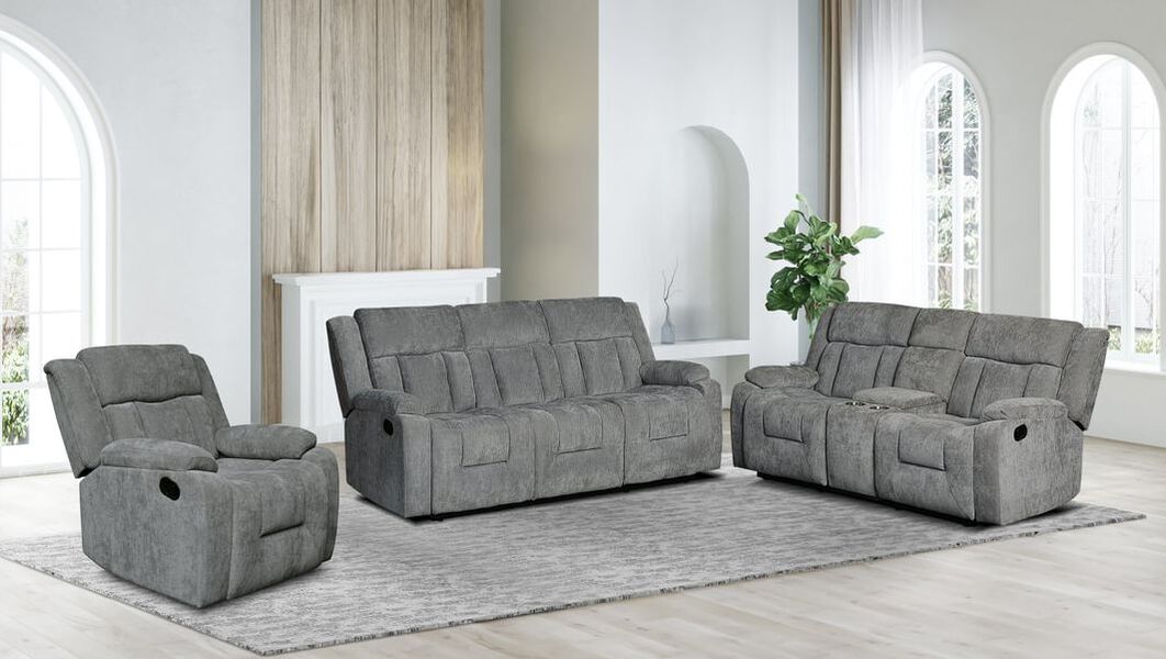 Farrah Gray 3PC Reclining Set — Complete Living Room
