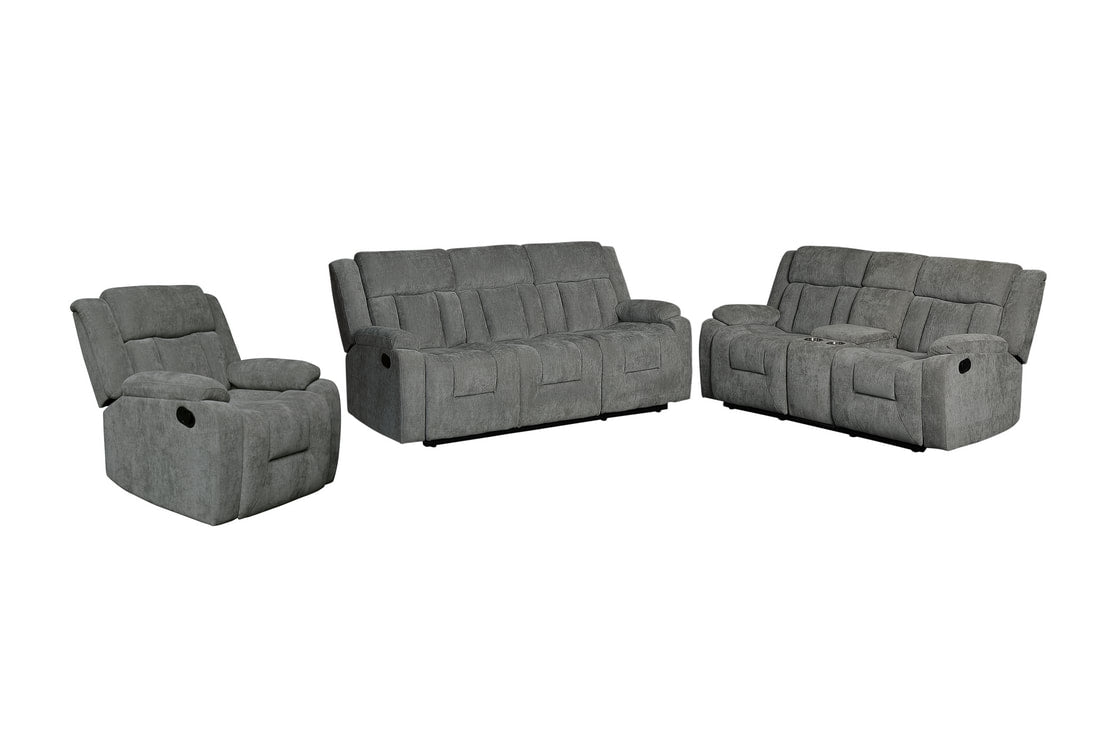 Farrah Gray 3PC Reclining Set — Complete Living Room