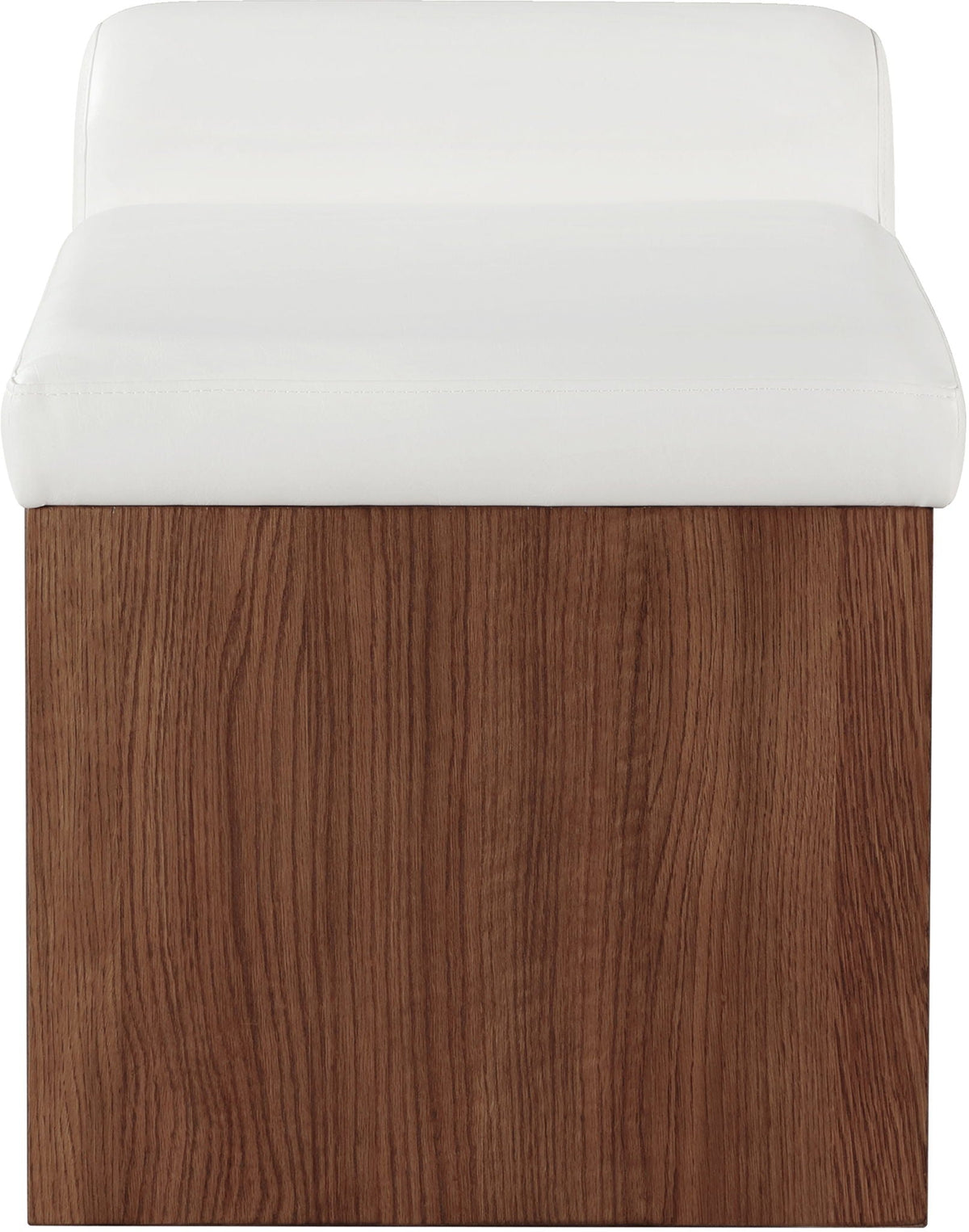 Delphine - Bench with Walnut Base