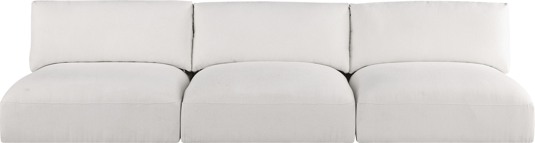 Ease - 3 Seat Modular Armless Sofa