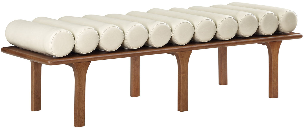 Landon - Bench with Brown Base