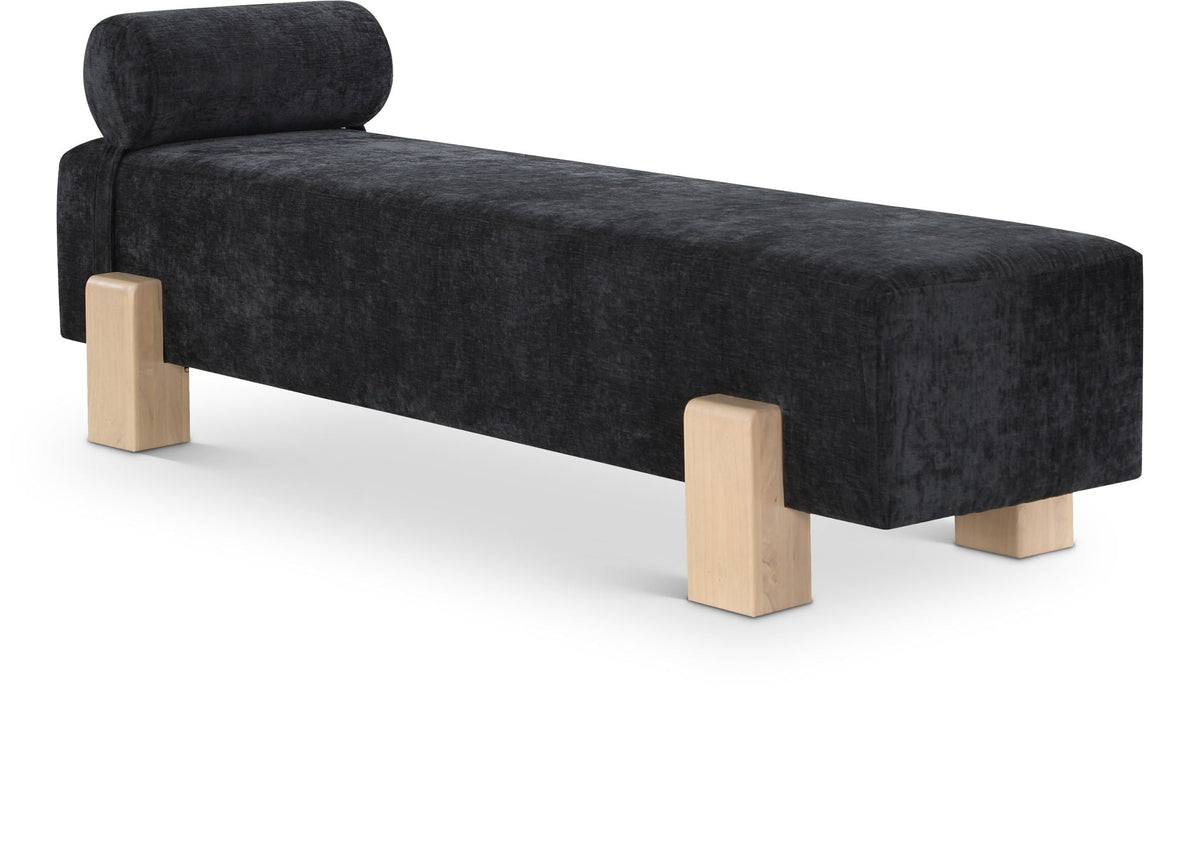 Edison - Bench with Light Brown Base