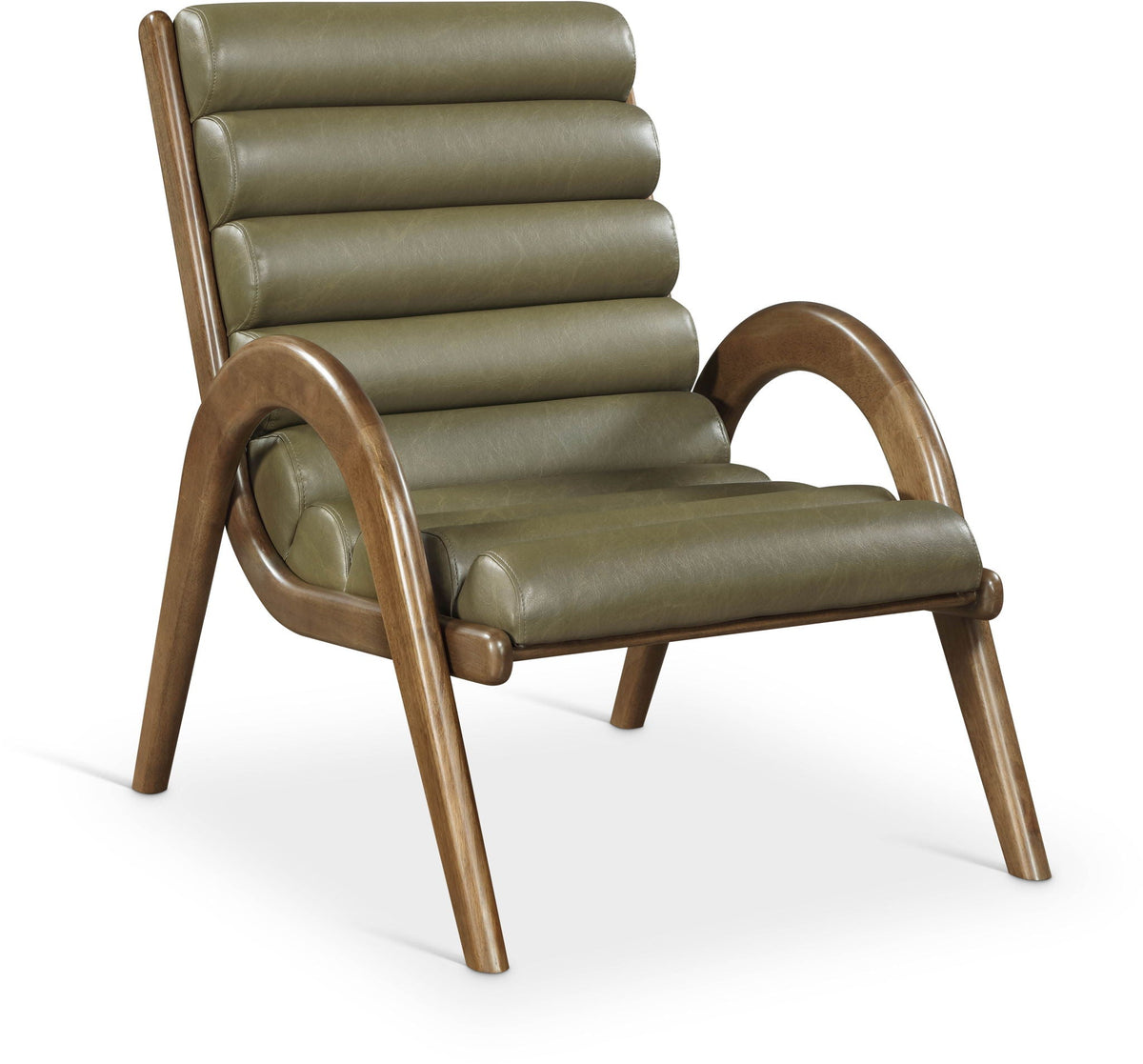 Randal - Accent Chair with Walnut Frame