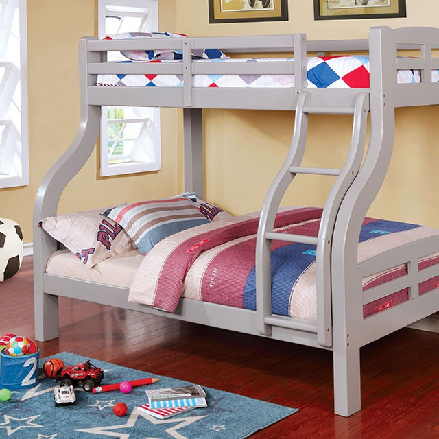 Solpine / Bunk Bed — Solpine Twin/Full Bunk Bed