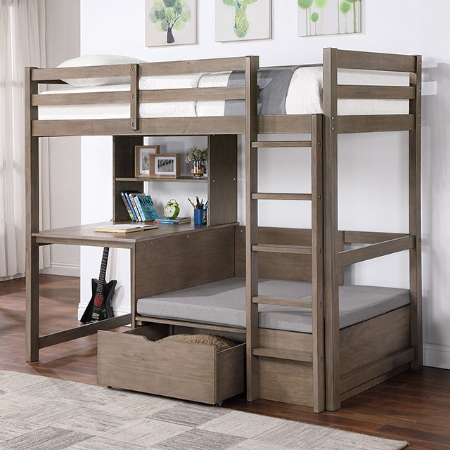 Callistus Youth Collection — Callistus Twin/Workstation Loft Bed