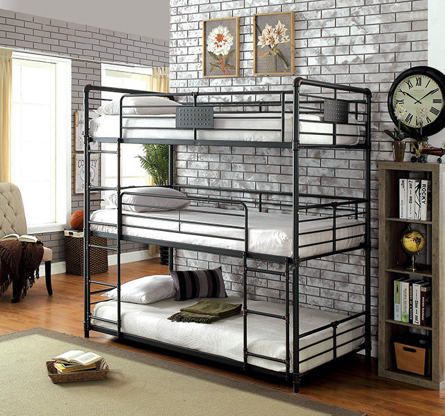 Olga / / Bunk Bed — Olga Twin/Twin/Twin Bunk Bed