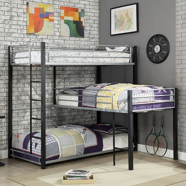 Aubrey Triple Decker Bed — Aubrey Twin Triple Decker Bed