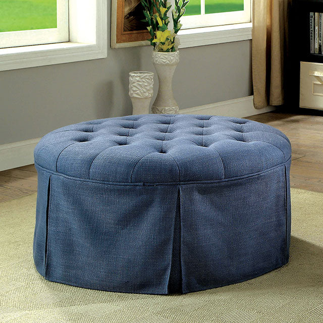 Claes Round Ottoman — Claes Round Ottoman