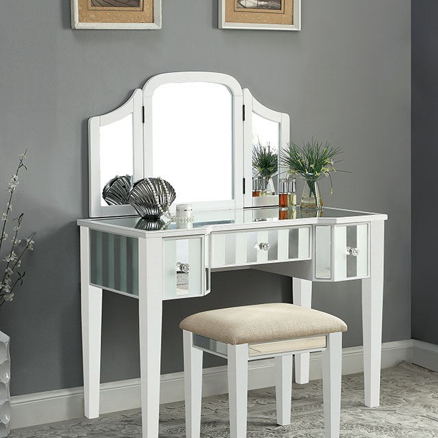 Cyndi Vanity w/ Stool