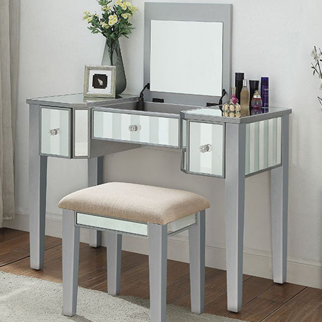 Joyce Vanity w/ Stool — Joyce Vanity w/ Stool