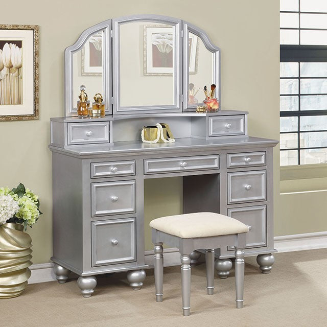 Athy Vanity w/ Stool — Athy Vanity w/ Stool