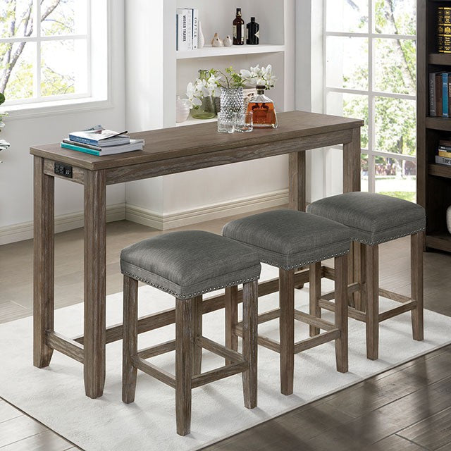 Caerleon Dining Collection — Caerleon 4 Pc. Counter Ht. Dining Set