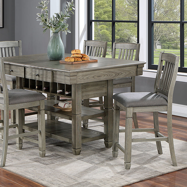Anaya Dining Collection — Anaya 7 Pc Counter Ht Table Set