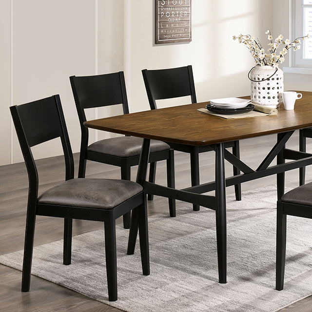 Oberwil Dining Collection — Oberwil 7 Pc Dining Table Set