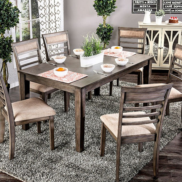 Taylah Dining Collection — Taylah 7 PC. Dining Table Set