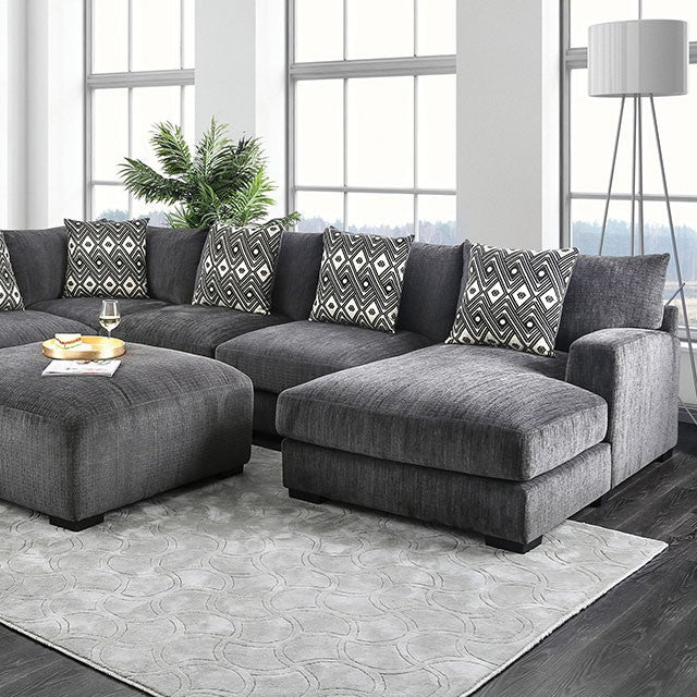 Kaylee Upholstery Collection — Kaylee U-Sectional w/ Right Chaise
